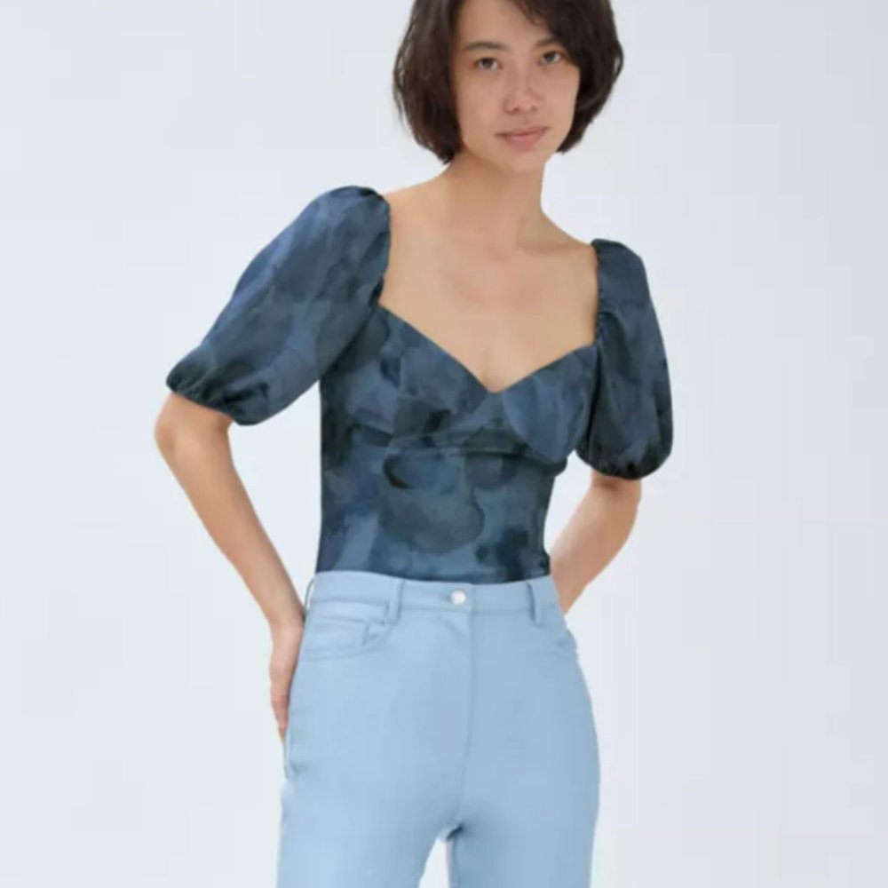 Aritzia Wilfred Novella Short sleeve Blouse